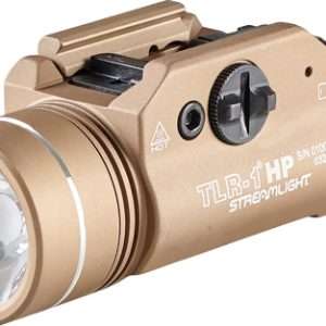 STREAMLIGHT TLR-1 HP GUN LIGHT W/RAIL MOUNT WHITE LED FDE