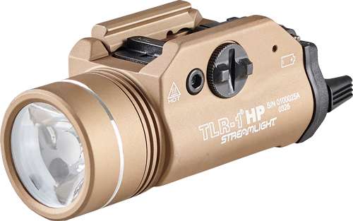 STREAMLIGHT TLR-1 HP GUN LIGHT W/RAIL MOUNT WHITE LED FDE