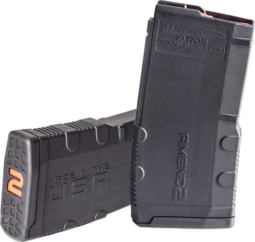 AMEND2 MAGAZINE 6.5 GRENDAL 10 RD POLYMER BLACK - Image 3