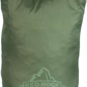 RED ROCK ROLL TOP DRY BAG 4 LITER WATERPROOF OD GREEN