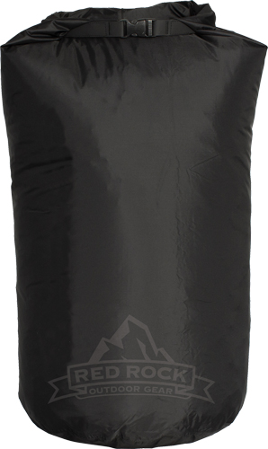 RED ROCK ROLL TOP DRY BAG 13 LITER WATERPROOF BLACK