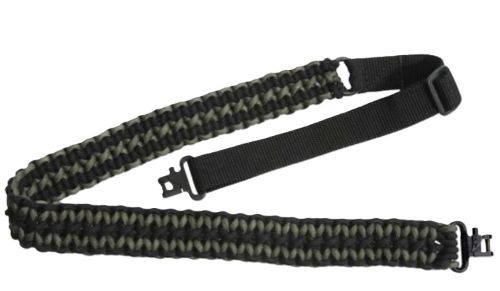 TOC PARACORD RIFLE SLING WITH SWIVEL BLACK/GRAY