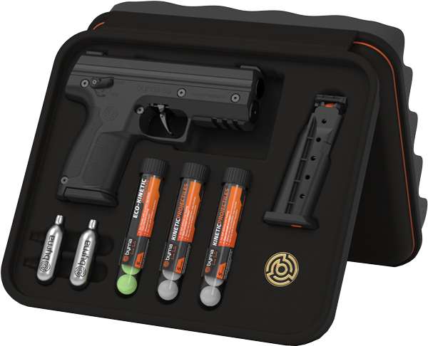 BYRNA SD KINETIC KIT BLACK W/ 2 MAGS & PROJECTILES