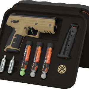BYRNA SD KINETIC KIT TAN W/ 2 MAGS & PROJECTILES