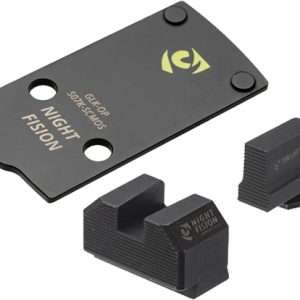 NIGHT FISION OPTIC PLATE & BLANK SIGHT COMBO 509T FS MOS