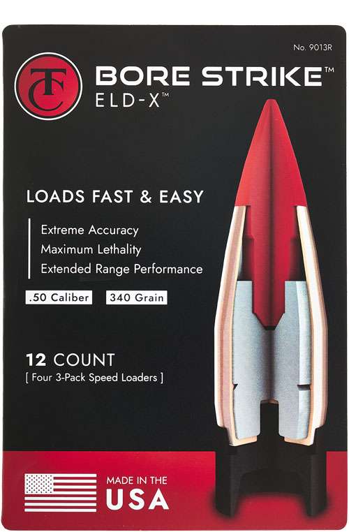 TC BORE DRIVER ELD-X 50CAL 340GR 12PK