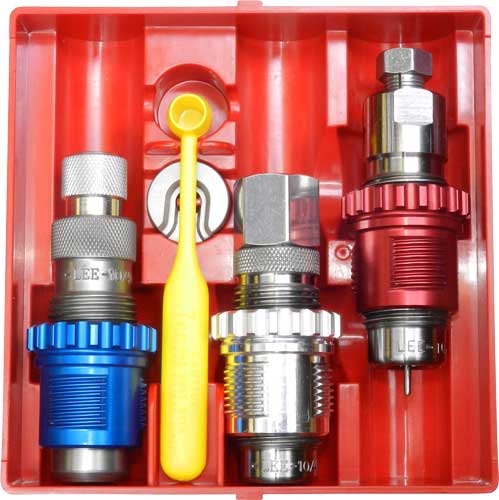 LEE CARBIDE 3-DIE SET & BREECH LOCK BUSHINGS 38 SPL & 357 MAG