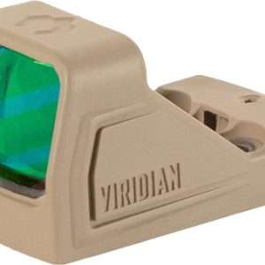 VIRIDIAN REFLEX SIGHT RFX-11 MICRO GRN DOT 1X16 SHIELD FDE