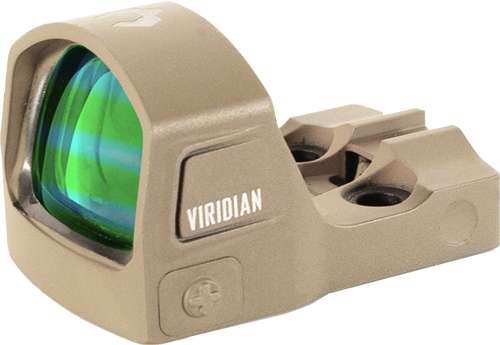 VIRIDIAN REFLEX SIGHT RFX-15 GREEN DOT 1X17 SHIELD FDE