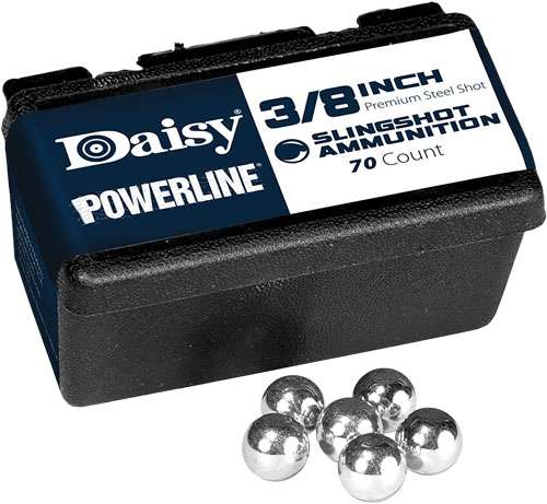 DAISY SLINGSHOT AMMUNTION 3/8" STEEL 200CNT