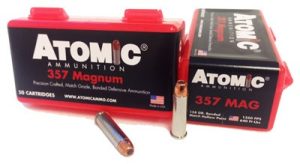 ATOMIC 357 MAG 158GR JHP 50RD 10BX/CS