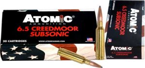 ATOMIC 6.5 CM 129GR SUBSONIC SP 20RD 10BX/CS
