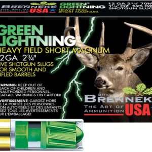 BRENNEKE USA GREEN LIGHTNING 12GA 2.75" 1-1/4OZ 5RD 50BX/CS