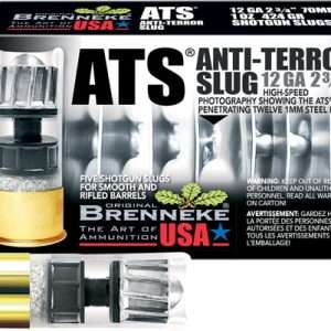 BRENNEKE USA ATS 12GA 2.75" 1OZ SLUG 5RD 50BX/CS
