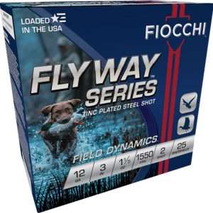 FIOCCHI FLYWAY 12GA 3" 1-1/5OZ #2 1550FPS 25RD 10BX/CS