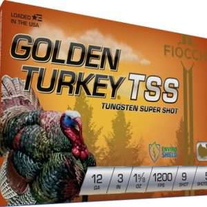 FIOCCHI GOLDEN TURKEY TSS 12GA 3" 1-5/8OZ #9 5RD 10BX/CS