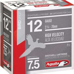 AGUILA SHOTSHELL 12GA 2.75" 1-1/4OZ #7.5 25RD 10BX/CS