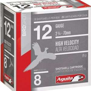 AGUILA SHOTSHELL 12GA 2.75" 1-1/4OZ #8 25RD 10BX/CS