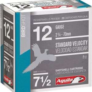 AGUILA SHOTSHELL 12GA 2.75" 1-1/8OZ #7.5 250RD CASE LOT