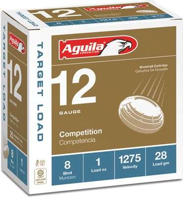 AGUILA SHOTSHELL 12GA 2.75" 1OZ #8 1275FPS CASE LOT