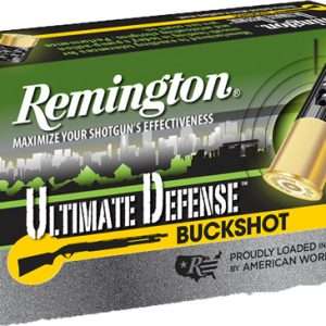 REMINGTON ULTIMATE DEFENSE 12GA 3" 00 BUCK 5RD 20BX/CS