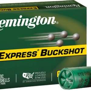 REMINGTON BUCKSHOT 12GA 3" 00 BUCK 15 PELLETS 5RD 50BX/CS