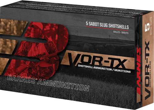 BARNES VOR-TX 12GA 2.75" 438GR EXPANDER TIP SLUG 5RD 20BX/CS