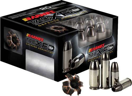 BARNES TAC-XPD 357 MAG 125GR TAC-XP 20RD 10BX/CS