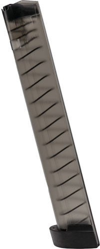 AMEND2 MAGAZINE FOR GLOCK MOD C 9MM 34RD POLY TRANSLUCNT