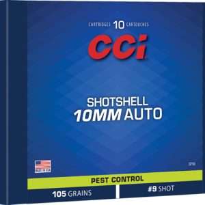 CCI SHOTSHELL 10MM 105GR #9 SHOT 10RD 20BX/CS