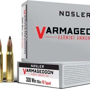 NOSLER VARMAGEDDON 308 WIN 110GR FBT 20RD 10BX/CS