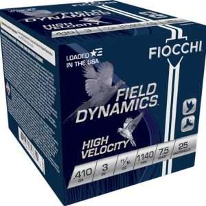 FIOCCHI HIGH VELOCITY 410 3" 11/16OZ #7.5 25RD 10BX/CS
