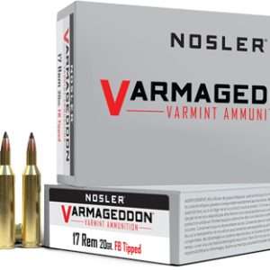 NOSLER VARMAGEDDON 17 REM 20GR FBT 20RD 20BX/CS