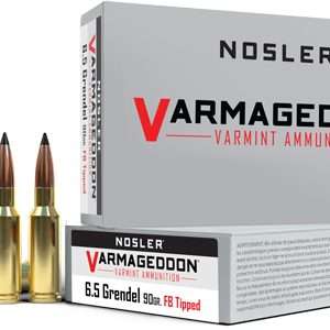 NOSLER VARMAGEDDON 6.5 GRENDAL 90GR FBT 20RD 10BX/CS