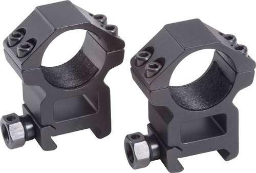 TRADITIONS RINGS TACTICAL 1" 4 SCREW MEDIUM MATTE BLACK