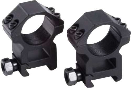 TRADITIONS RINGS TACTICAL 1" 4 SCREW EXTRA HIGH MATTE BLACK