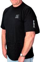 GLOCK OEM BLACK SHORT SLEEVE T SHIRT XXL