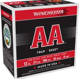 WINCHESTER AA 12GA 2.75" 7/8OZ #8 980FPS 250RD CASE LOT