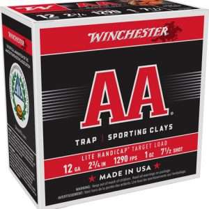 WINCHESTER AA 12GA 2.75" 1OZ #7.5 1290FPS 250RD CASE LOT