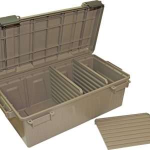 MTM AMMO CRATE DIVIDED UTILITY BOX DARK EARTH