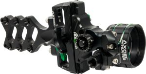AXCEL BOW SIGHT ACCU HUNTER SINGLE PIN GREEN .019 W/SCOPE