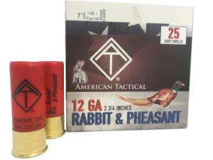 ATI GAME LOAD 12GA 2.75" 1OZ #7.5 250RD CASE LOT*