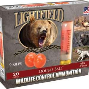 LIGHTFIELD 20GA 2.75" DOUBLE BALL 5RD 10BX/CS
