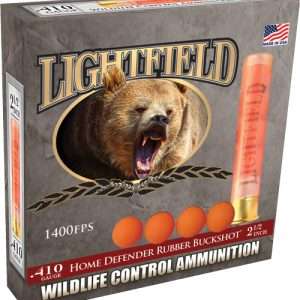 LIGHTFIELD 410 2.5" RUBBER BUCK 4 PELLET 5RD 10BX/CS