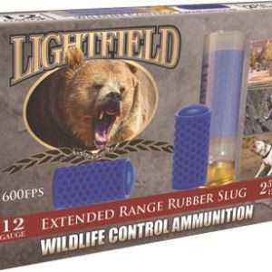 LIGHTFIELD 12GA 2.75" X-RANGE RUBBER SLUG 5RD 10BX/CS