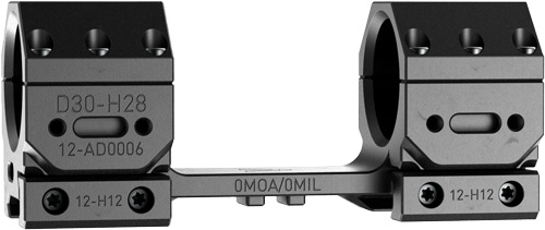 AUDERE SCOPE MOUNT ADVERSUS 30MM LOW BLACK - Image 2