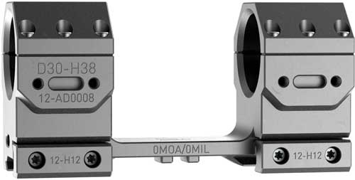 AUDERE SCOPE MOUNT ADVERSUS 30MM HIGH BLACK - Image 3