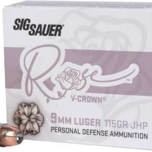 SIG AMMO 9MM 115GR ELITE V-CROWN JHP 20RD 10BX/CS