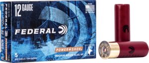 FEDERAL POWER SHOK 12GA 2.75" 1-1/4OZ RIFLED SLUG 5RD 50BX/C
