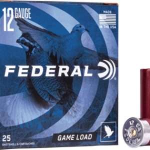 FEDERAL GAME LOAD 12GA 2.75" 1OZ #7.5 25RD 10BX/CS